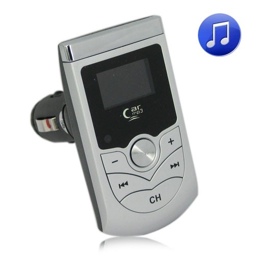 87.5MHz ~ 108.0MHz Car MP3 Player FM Transmitter with 2GB Storage - Click Image to Close